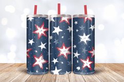 Fourth of July Tumbler Wrap, 20oz Skinny Tumbler Wraps Product Image 3