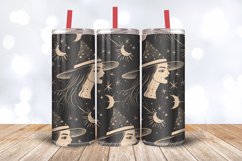Witch Mystical Tumbler Wrap, 20oz Skinny Tumbler Wraps Product Image 3