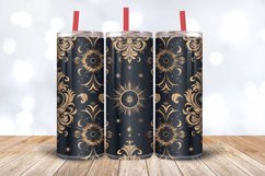 Eclipse Damask Tumbler Wrap, 20oz Skinny Tumbler Wraps Product Image 3