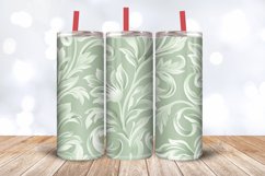 Pastel Green Tumbler Wrap, 20oz Skinny Tumbler Wraps Product Image 3