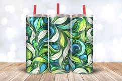 Ornamental Garden Tumbler Wrap, 20oz Skinny Tumbler Wraps Product Image 3
