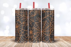 Halloween Spiderweb Tumbler Wrap, 20oz Skinny Tumbler Wraps Product Image 3