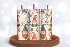 Cute Gnome Tumbler Wraps, 20oz Skinny Tumbler Wrap Product Image 3
