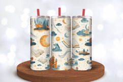 Magical Learning School Tumbler Wraps, 20oz Skinny Tumbler W Product Image 3