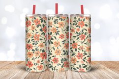 Mothers Day Retro Floral Tumbler Wrap, 20oz Skinny Tumbler W Product Image 3