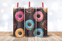 Donuts Tumbler Wrap, 20oz Skinny Tumbler Wraps Product Image 3