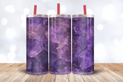 Luxury Amethyst Tumbler Wrap, 20oz Skinny Tumbler Wraps Product Image 3