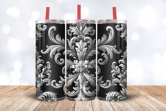 European Baroque Tumbler Wrap, 20oz Skinny Tumbler Wraps Product Image 3