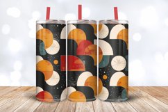 Retro Boho Minimalist Vintage Tumbler Wrap, 20oz Skinny Tumb Product Image 3