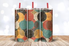 Retro Distressed Tumbler Wrap, 20oz Skinny Tumbler Wrap Product Image 3