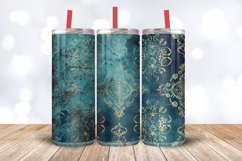 Arabesque Shimmer Tumbler Wrap, 20oz Skinny Tumbler Wraps Product Image 3