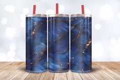 Luxury Sapphire Tumbler Wrap, 20oz Skinny Tumbler Wraps Product Image 3