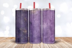 Purple Starry Night Tumbler Wrap, 20oz Skinny Tumbler Wraps Product Image 3