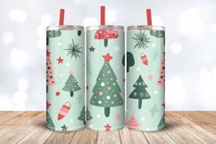 Pastel Balls Christmas Tumbler Wrap, 20oz Skinny Tumbler Wra Product Image 3