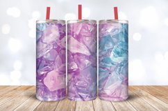 Unicorn Crystal Tumbler Wrap, 20oz Skinny Tumbler Wraps Product Image 3
