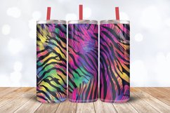 Neon Safari Tumbler Wrap, 20oz Skinny Tumbler Wraps Product Image 3