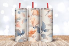 Soft Spring Blooming Flower Tumbler Wrap, 20oz Skinny Tumble Product Image 3