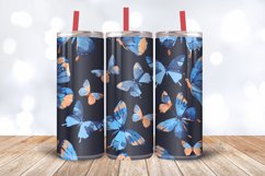 Gales Butterflies Tumbler Wrap, 20oz Skinny Tumbler Wraps Product Image 3