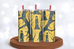 Impish ghouls Tumbler Wraps, 20oz Skinny Tumbler Wrap Product Image 3