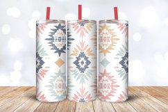 Aztec Pastel Western Tumbler Wrap, 20oz Skinny Tumbler Wrap Product Image 3