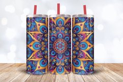 Majestic Mandala Tumbler Wrap, 20oz Skinny Tumbler Wraps Product Image 3