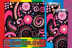 Chromatic Abstract Magic: Sublimation Tumbler Product Image 1