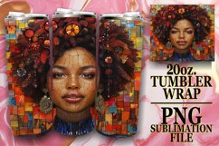 Black Woman Portrait Design Product Image 1