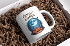 Haunted Harvest Autumn Leaves &amp; Spooky Scenes PNG Pack Product Image 3