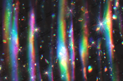 Holographic Rainbow Starburst Texture Background JPG Product Image 1