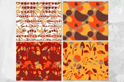 Retro Autumn, Fall | 10 Skinny Tumbler Sublimation designs Product Image 3