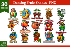 Funny Summer t shirt, Humor Dancing Fruits, Funny puns Product Image 3