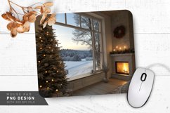 Winter Room Serenity Mouse Pad PNG Design Product Image 1