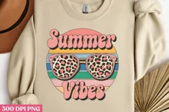 Summer Vibes PNG, Vintage Summer Sublimation PNG Product Image 3