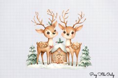 Beautiful-Christmas-Gingerbread Clipart Bundle PNG Product Image 4
