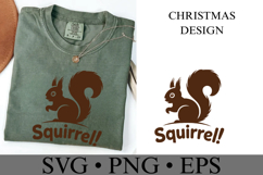 Squirrel Svg | Christmas svg | Shirt Svg Product Image 3