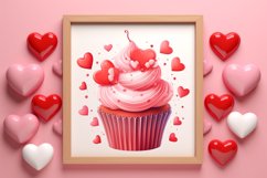 Sweet Valentine Clipart, Watercolor Valentines Day Product Image 3