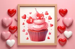 Sweet Valentine Clipart, Watercolor Valentines Day Product Image 3