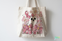 Pink Ghost Breast Cancer Awareness Png Product Image 4