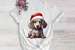 Cute Christmas Dog Sublimation Clipart, Cute Christmas Dog Product Image 3