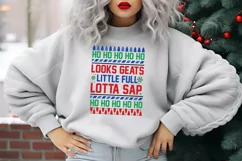 HO HO HO HO HO looks geats little full lotta sap! Ho Ho Ho H Product Image 3