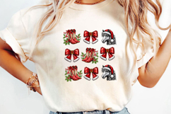 Cowgirl Christmas Sublimation, Christmas Png Product Image 3