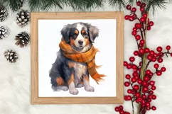 Cold Weather Dogs Sublimation Clipart, Christmas PNG Product Image 3