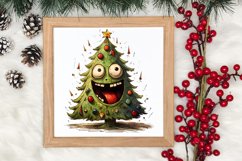 Funny Christmas Tree Sublimation Clipart, Christmas PNG Product Image 3