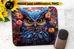 Owl Mouse pad design,Summer mousepad png Product Image 1
