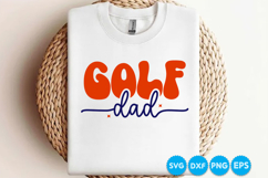 Golf Dad Quotes Fathers Day Svg Design, Dad SVG Product Image 3