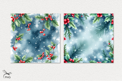 Christmas digital paper, background clipart Product Image 3