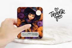 Cute Halloween Witch Gift Card Printable, Money Card Design Product Image 3