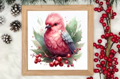 Christmas Birds Clipart , Christmas Birds Clipart Product Image 3