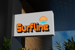 Fulava - Retro Bold Extrude Logo Font Product Image 3