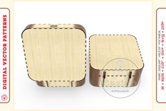 Box Organizer v21 - laser cut file - Glowforge ready SVG Product Image 3